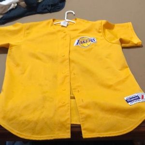 Retro lakers baseball jersey. Size L